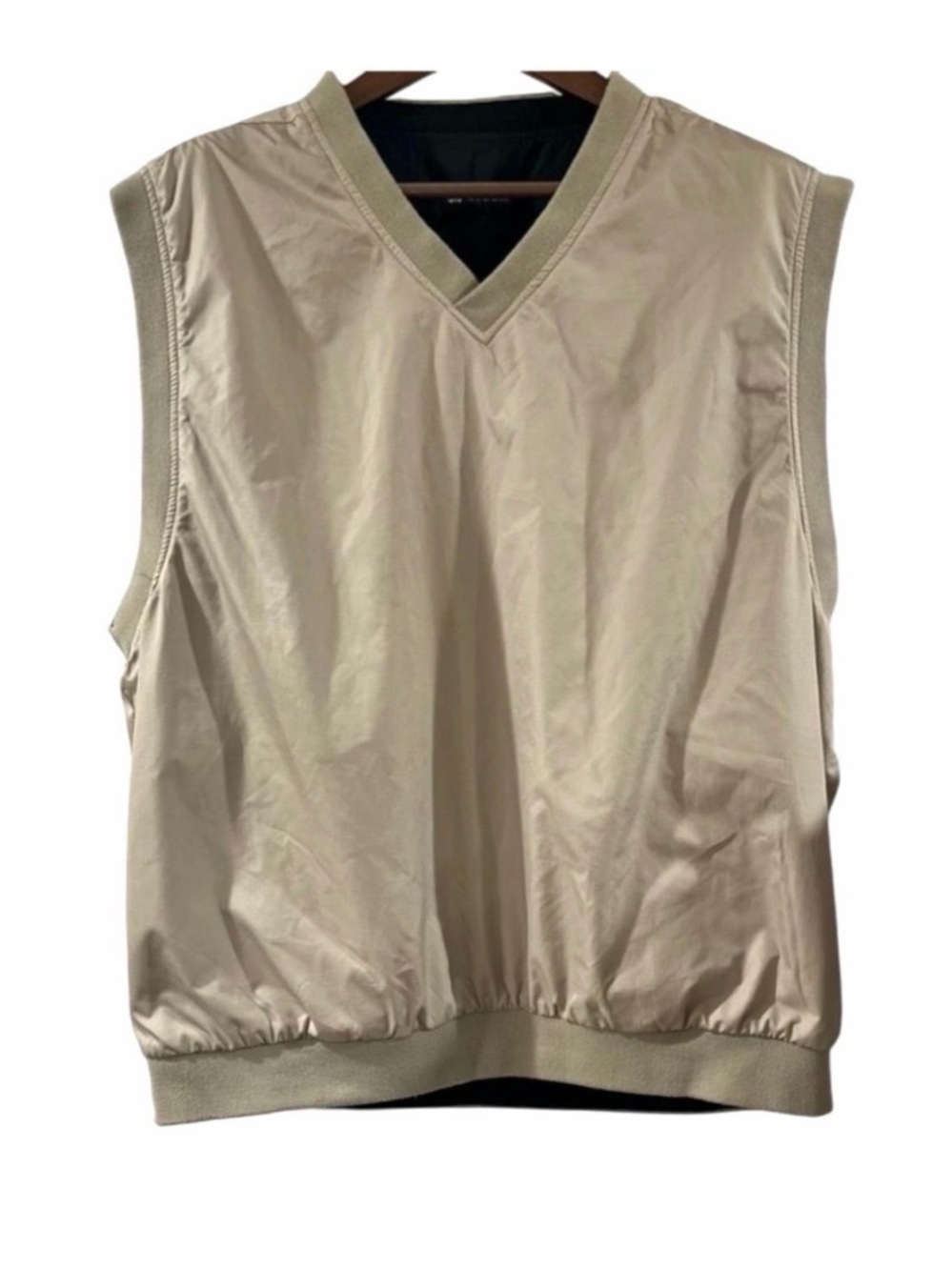 Wedge Reversible Golf Windbreaker Pullover Vest Size Large